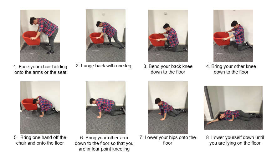 Back pain exercise demonstration